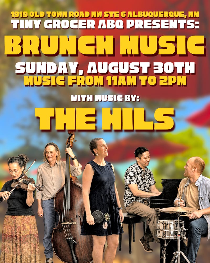 Sunday Brunch Music — Sunday, August 30, 2026