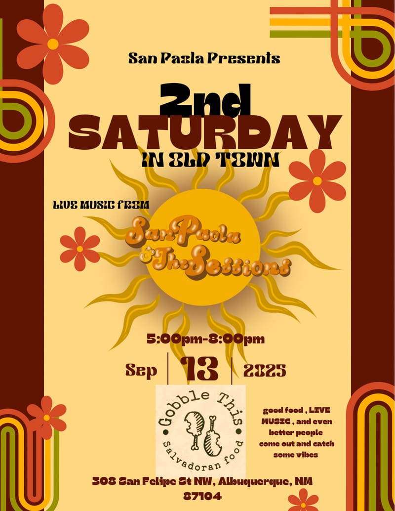 Live Music at Gobble This — Saturday, September 13, 2025