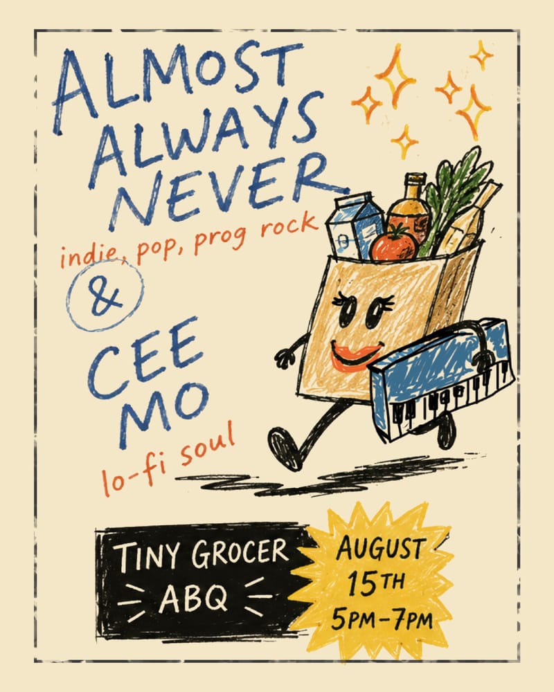 PATIO MUSIC — Saturday, August 15, 2026