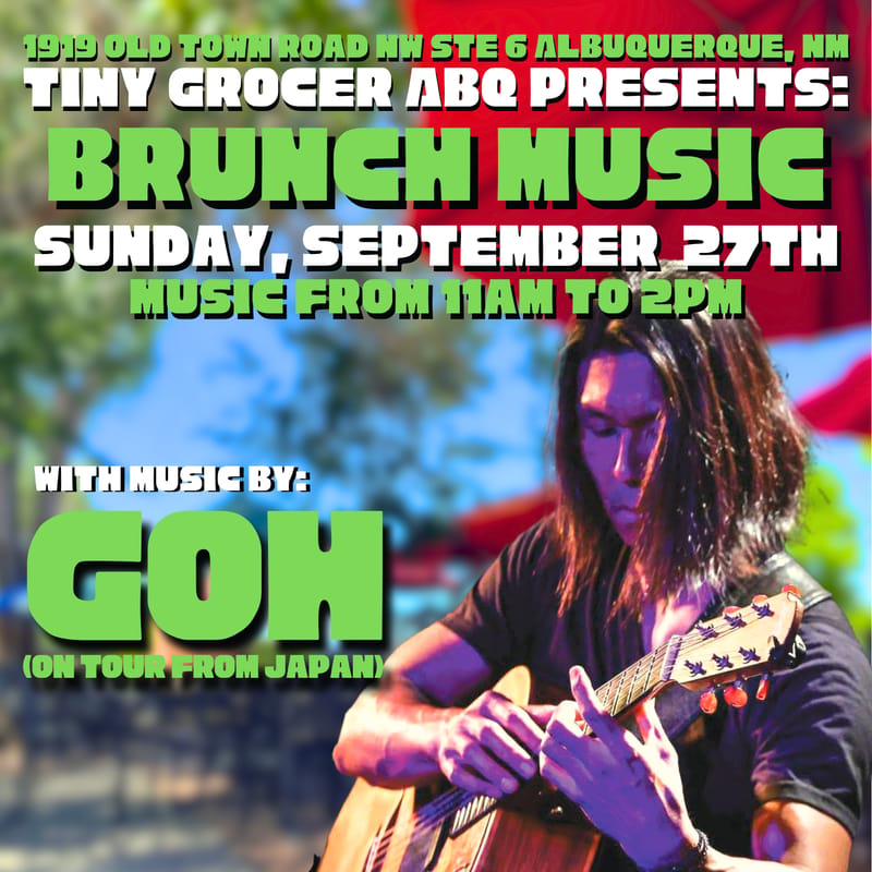 Sunday Brunch Music — Sunday, September 27, 2026