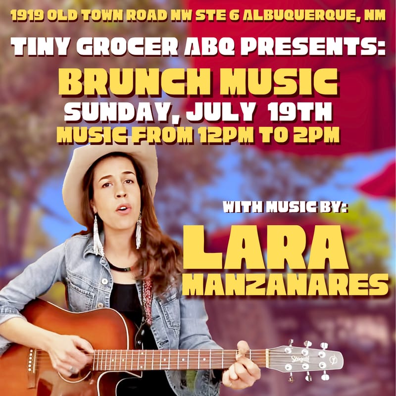 Brunch Music — Sunday, July 19, 2026