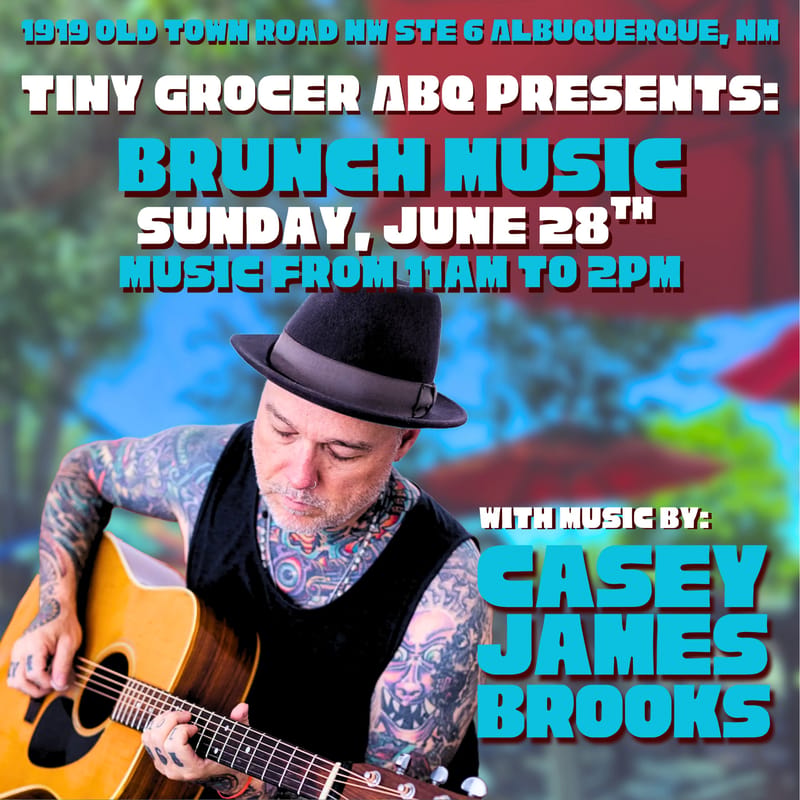 Sunday Brunch Music — Sunday, June 28, 2026
