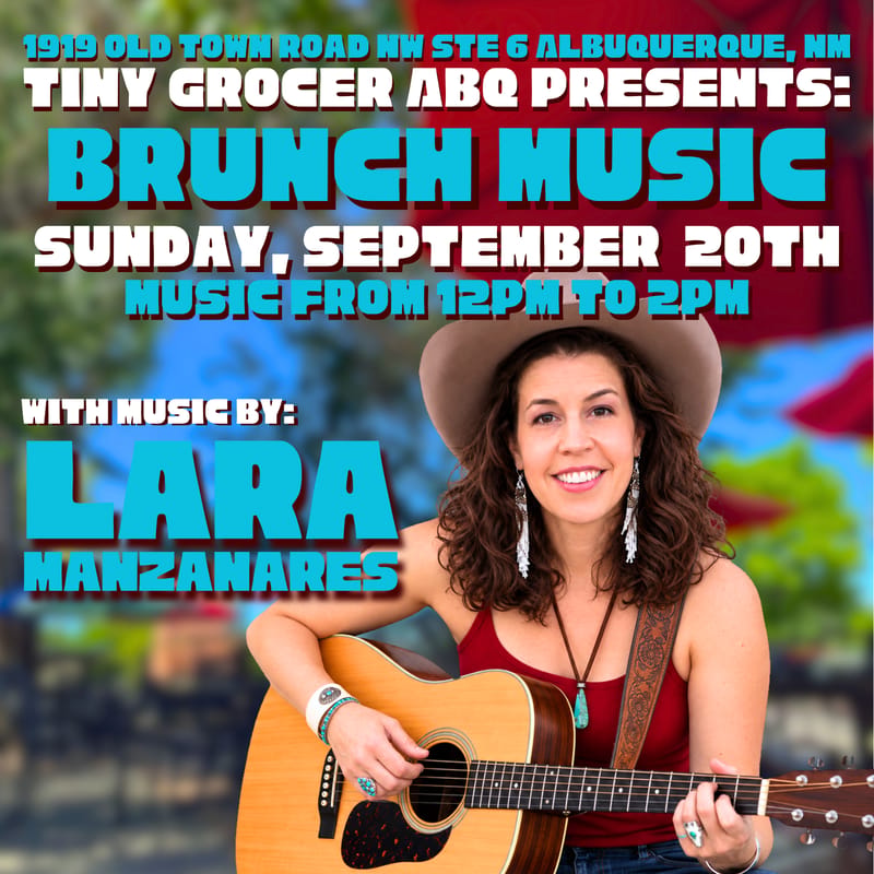 Sunday Brunch Music — Sunday, September 20, 2026