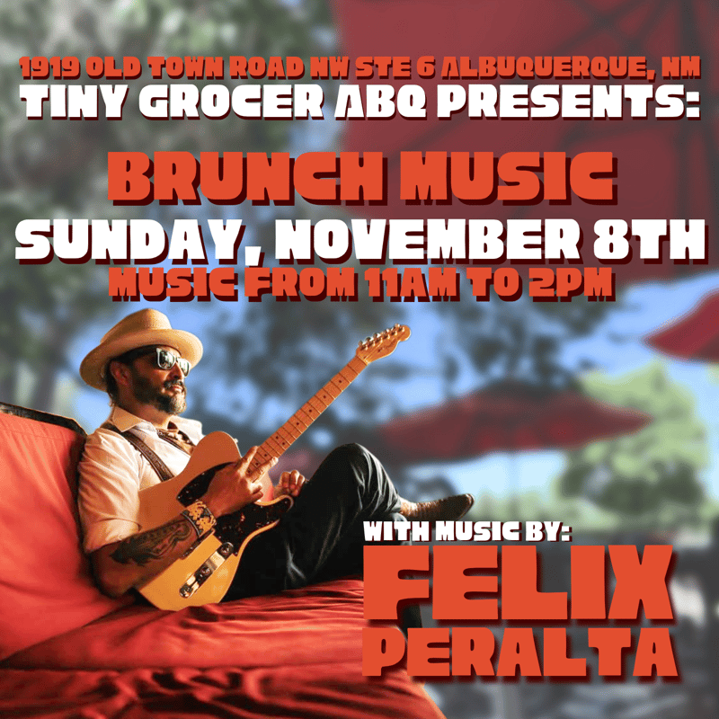 Sunday Brunch Music — Sunday, November 8, 2026